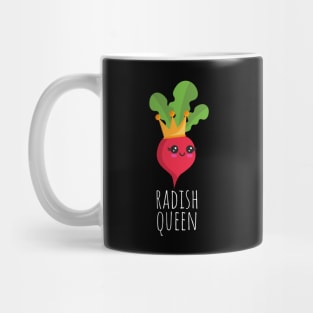 Radish Queen Kawaii Mug